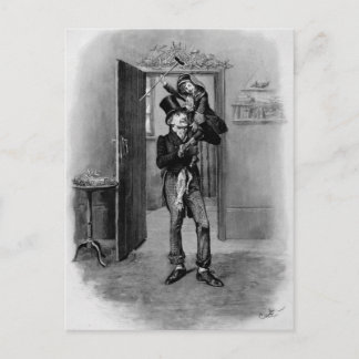 Cartão Postal De Festividades A Christmas Carol: Tiny Tim