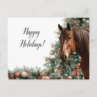 Cartão Postal De Festividades A cute horse, the symbol of Novgorod in 2026