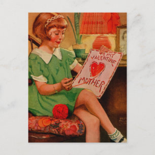 Cartão Postal De Festividades À Minha Mãe Namorados