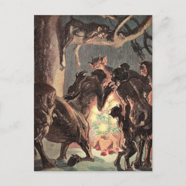 Cartão Postal De Festividades A Pagan Christmas (Frente)