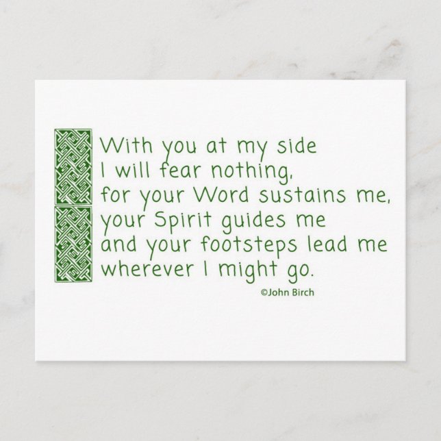 Cartão Postal De Festividades A prayer of thanksgiving (Frente)