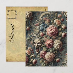 Cartão Postal De Festividades 🌿 A Terrível Terra - Vitoriano Gótico
