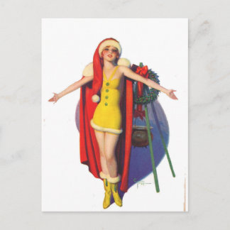 Cartão Postal De Festividades Abraço do Natal