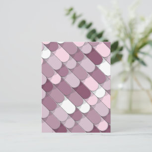 Cartão Postal De Festividades Abstrato (azulejos) 2