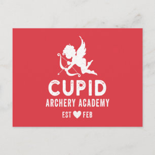 Cartão Postal De Festividades Academia Cupid Archery