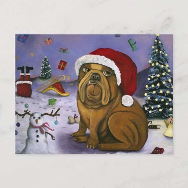 Cartão Postal De Festividades Acidente de Natal (Frente)