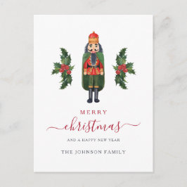 Cartão Postal De Festividades Acrilista de Natal Festivo