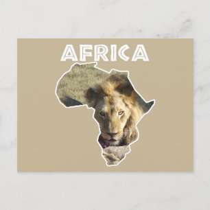 Cartão Postal De Festividades África, Terra do Continente