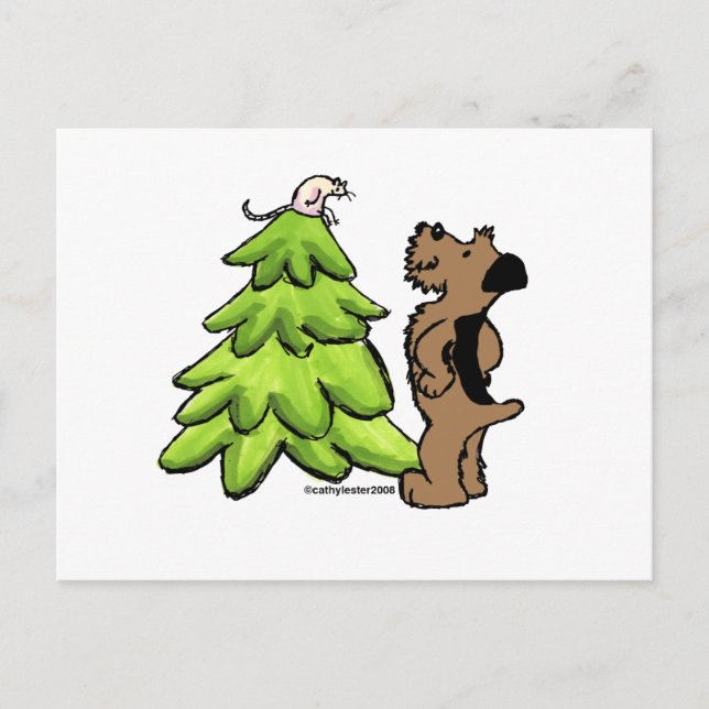 Cartão Postal De Festividades AiredaleChristmas (Frente)