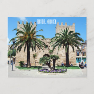 Cartão Postal De Festividades Alcudia, Maiorca