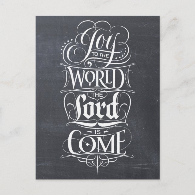 Cartão Postal De Festividades Alegria ao Mundo dos Quadros Contemporâneos de Nat (Frente)