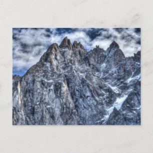 Cartão Postal De Festividades Alpes Franceses Chamonix Vista
