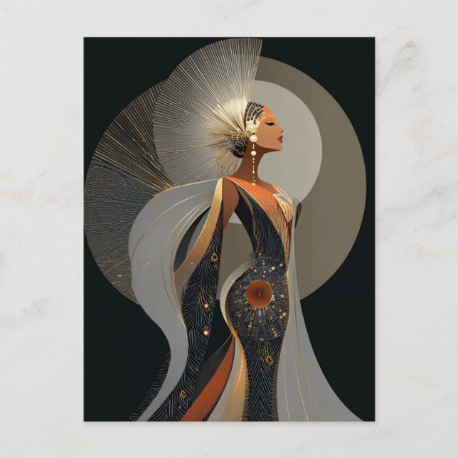 CARTÃO POSTAL DE FESTIVIDADES ALWAYS ELEGANT #10 (Frente)