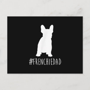 Cartão Postal De Festividades Amante de Bulldog   Pai do Frenchie Pai de Bulldog