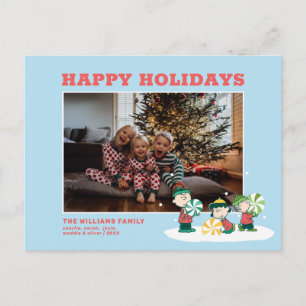 Cartão Postal De Festividades Amendoins Um presente para você