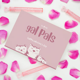 Cartão Postal De Festividades Amigas do Dia das Galentinas Dia dos Namorados fof