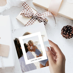 Cartão Postal De Festividades Amo-Te, Mãe Holiday