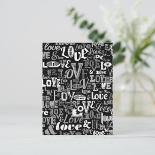 Cartão Postal De Festividades Amor 4