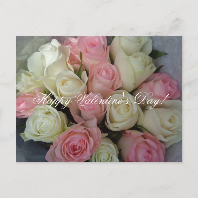 Cartão Postal De Festividades Amor para sempre (Frente)