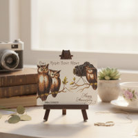 ANIVERSÁRIO FELIZ DO FUNDO DE VINTAGEM PERSONALIZA