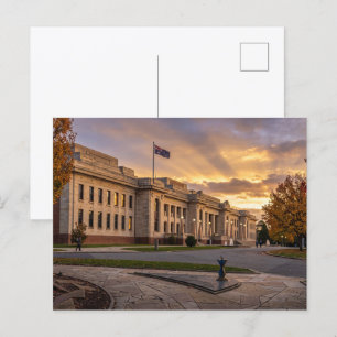 Cartão Postal De Festividades Antiga Casa do Parlamento, Canberra