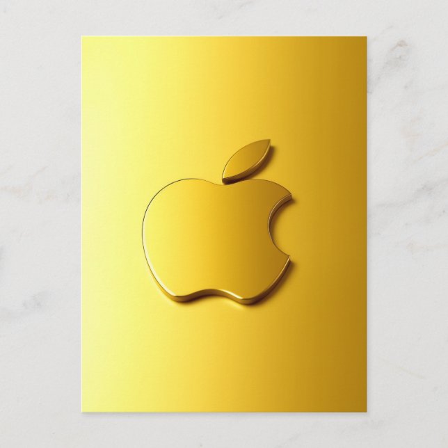 Cartão Postal De Festividades Aplle (Frente)