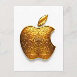 Cartão Postal De Festividades Aplle