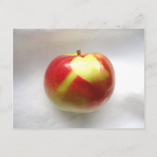 Cartão Postal De Festividades Apple do meu Cartão-postal de Namorados