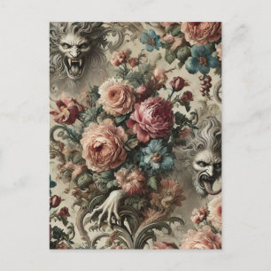 Cartão Postal De Festividades 🩸 Arcana Altars - Gótico Vitoriano