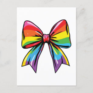 Cartão Postal De Festividades Arco arco-íris Lgbtq