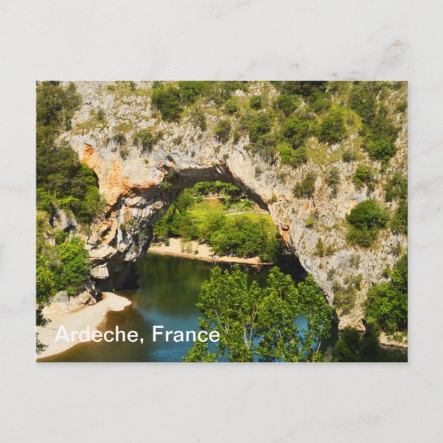 Cartão Postal De Festividades Ardeche, França (Frente)