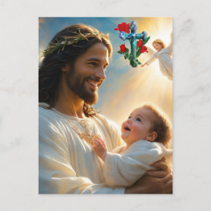 Cartão Postal De Festividades Arte de Jesus