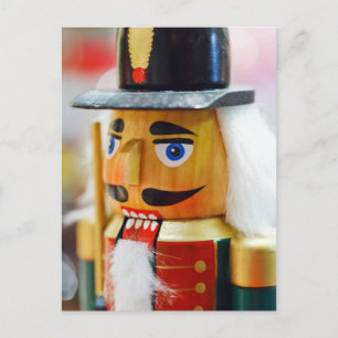 Cartão Postal De Festividades Arte de Natal de Brinquedo Bonito Colorida Design