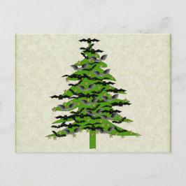 Cartão Postal De Festividades Árvore de Natal Bastante