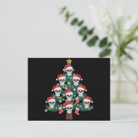 Árvore de Natal Caveira Pijama Esqueleto Legal Pap