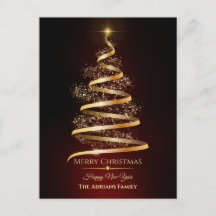 Árvore de Natal Elegante com luz cintilante