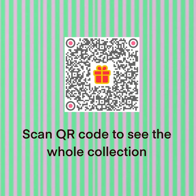 Cartão Postal De Festividades Árvore de Natal Verde Rosa Doce Personalizada (Criador carregado)