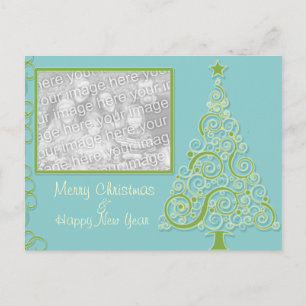 CARTÃO POSTAL DE FESTIVIDADES ÁRVORE DO XMAS DE O…
