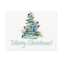 Árvore e Lâmpadas - Feliz Natal!