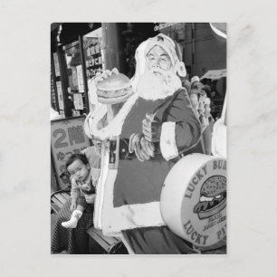 Cartão Postal De Festividades Asia, Japan, Hakodate. Santa Claus in Japan
