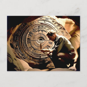 Cartão Postal De Festividades Australiano - Stargate Aborígene para o Dreamtime