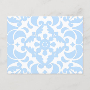 Cartão Postal De Festividades Azulejos portugueses no Mediterrâneo