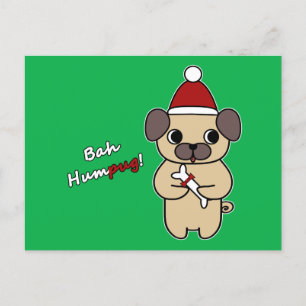 Cartão Postal De Festividades Bah Humpug! 1