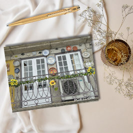 Cartão Postal De Festividades Balconha branca Porto Portugal Fotografia, Viagem