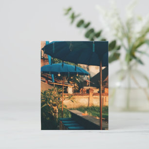 Cartão Postal De Festividades Bali Fields