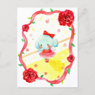 Cartão Postal De Festividades ballet