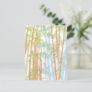 Cartão Postal De Festividades Bambu 3