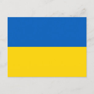 Cartão Postal De Festividades Bandeira Ucraniana (Ucrânia)