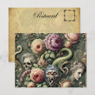 Cartão Postal De Festividades Baroquing Boundaries - Gótico Vitoriano