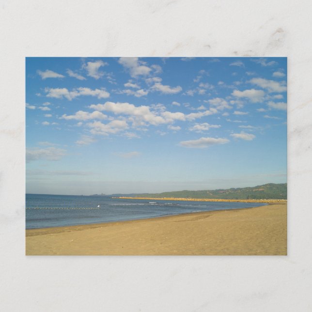 Cartão Postal De Festividades Bataan Beach (Frente)